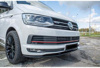 Volkswagen T6 2015-2024 Frontlippe DPT (Schwarz Glanz) Foto 1
