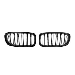 Nieren M-Look (Schwarz Glanz) BMW 3 Series F30/F31 2012-2019 Foto 3
