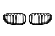 BMW 5 Series E60/E61 2003-2010 Nieren M-Look (Schwarz Glanz) Foto 3