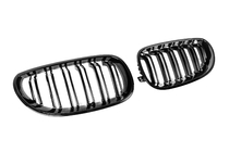 BMW 5 Series E60/E61 2003-2010 Nieren M-Look (Schwarz Glanz) Foto 5
