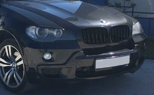 BMW X5 E70 2007-2013 Nieren M-Look (Schwarz Glanz) Foto 1