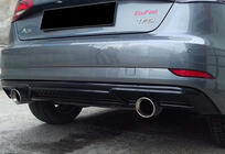 Audi A3 2012-2020 DPT Heckdiffusor (HB, 2017-2020, hochglanzschwarz) Foto 4
