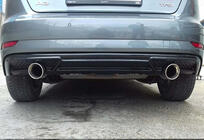 Audi A3 2012-2020 DPT Heckdiffusor (HB, 2017-2020, hochglanzschwarz) Foto 2
