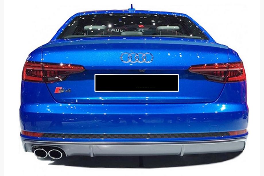 Audi A4 B9 2015-2024 DPT Heckdiffusor (2015-2019, Hochglanz Schwarz) Image