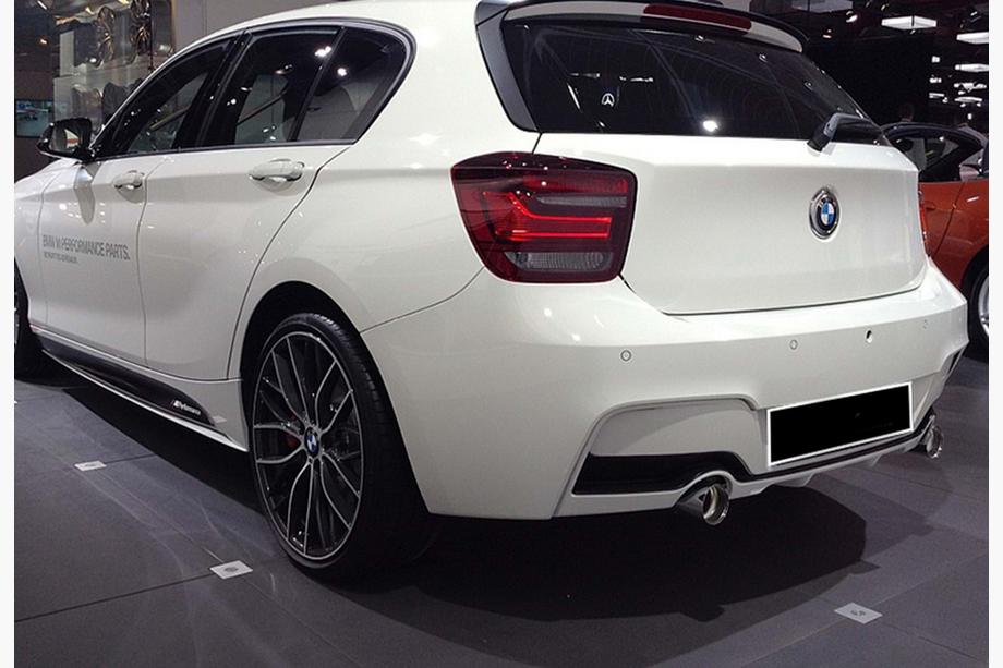 BMW 1 Series F20/F21 2011-2019 Heckdiffusor DPT (Schwarz Glanz) Foto 2