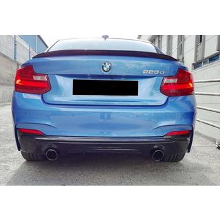 Heckdiffusor DPT (Schwarz Glanz) BMW 2 Series F22/F23 2014-2021 Foto 3