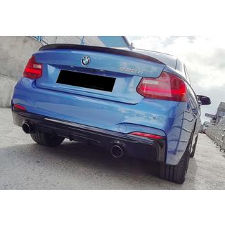 Heckdiffusor DPT (Schwarz Glanz) BMW 2 Series F22/F23 2014-2021 Foto 4