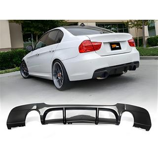 Heckdiffusor DPT V-4 (für E90 M-Sport, Schwarz Glanz) BMW 3 Series E90/E91 2005-2011 Foto 1