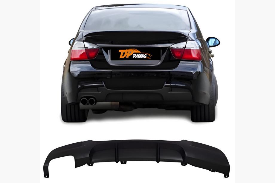 BMW 3 Series E90/E91 2005-2011 Heckdiffusor DPT V-5 (für E90 M-Sport, Schwarz Glanz) Foto 5