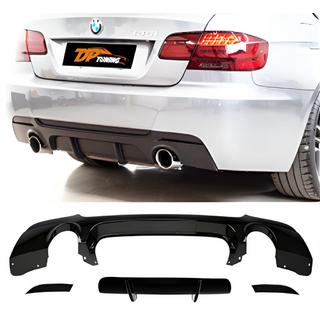 Heckdiffusor DPT (für E92 M-Sport, Schwarz Glanz) BMW 3 Series E92/E93 2006–2013