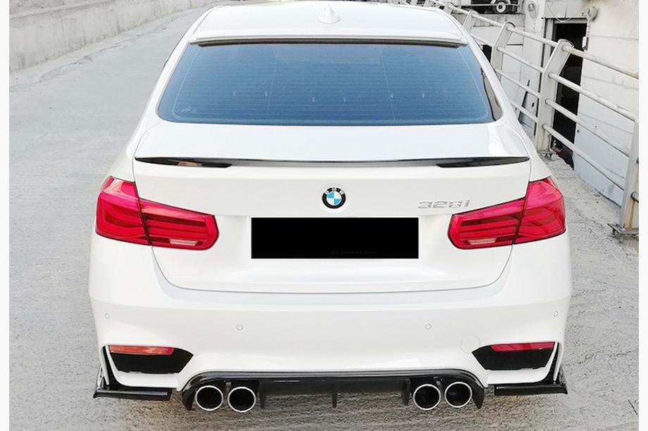 BMW 3 Series F30/F31 2012-2019 Heckdiffusor DPT V-1 (für M3, Schwarz Glanz) Foto 5