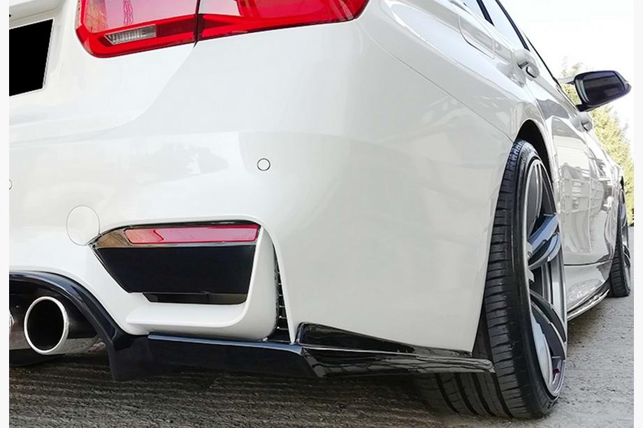 BMW 3 Series F30/F31 2012-2019 Heckdiffusor DPT V-1 (für M3, Schwarz Glanz) Foto 7