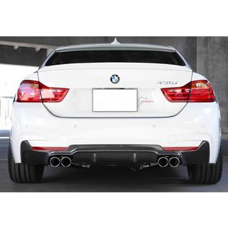 Heckdiffusor DPT V-2 (für M-Performance, Schwarz Glanz) BMW 4 Series F32/F33/F36 2012-2020