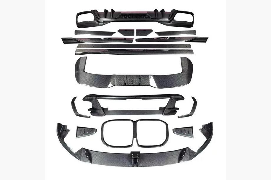 BMW X7 G07 2019- LRT Carbon Bodykit-Set (für M-Sport 2023-) Foto 3