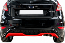 Ford Fiesta 2008-2017 Heckdiffusor DPT V-3 (HB, matt schwarz) Foto 4