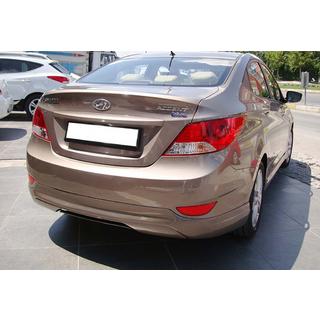 Heckdiffusor DPT (Schwarz Glanz) Hyundai Accent 2011-2017 Foto 3