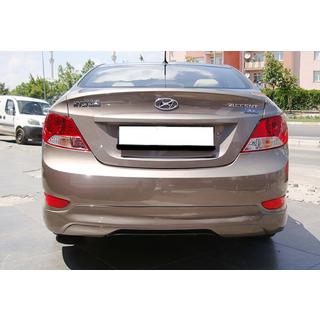 Heckdiffusor DPT (Schwarz Glanz) Hyundai Accent 2011-2017 Foto 1