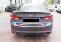 Hyundai Elantra (AD) 2015-2020 Heckdiffusor DPT V-1 (Schwarz Glanz) Foto 2