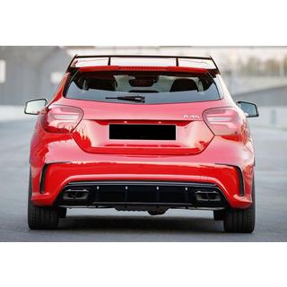 Heckdiffusor DPT (für AMG, Schwarz Glanz) Mercedes A-сlass W176 2012-2018 Foto 2