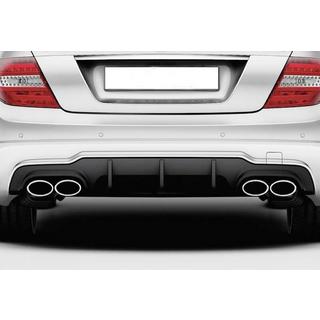 Heckdiffusor DPT (2011-2014, für AMG SD, Schwarz Glanz) Mercedes C-class W204 2007-2015 Foto 1