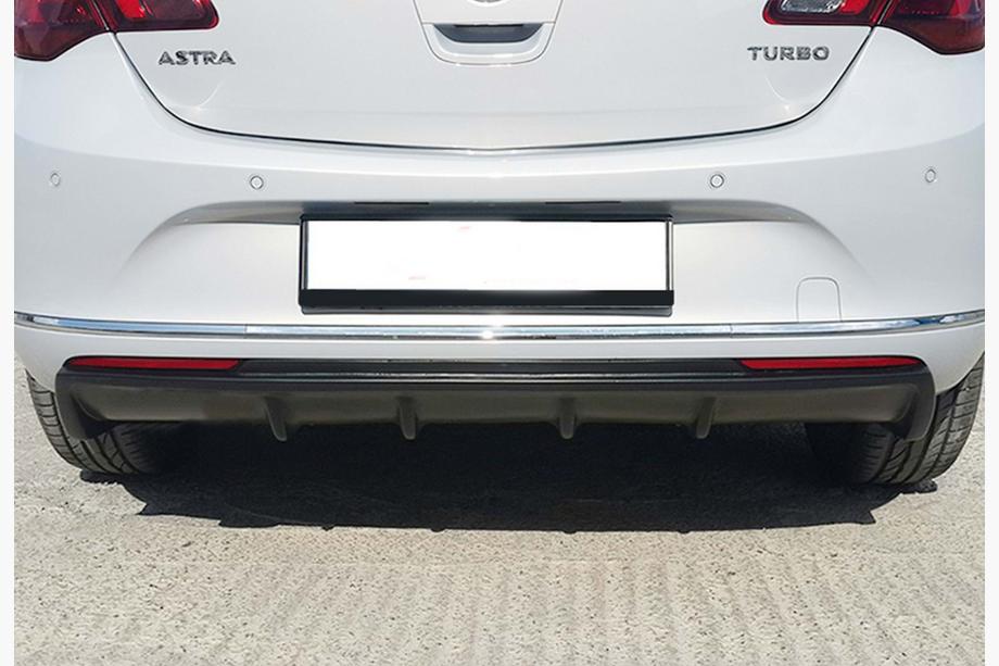 Opel Astra J 2009-2015 Heckdiffusor DPT V2 (2012-2015, HB, Schwarz Glanz) Image