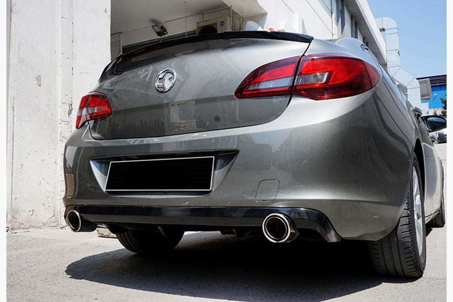 Opel Astra J 2009-2015 Heckdiffusor DPT V-1 (SD, Schwarz Glanz) Foto 5