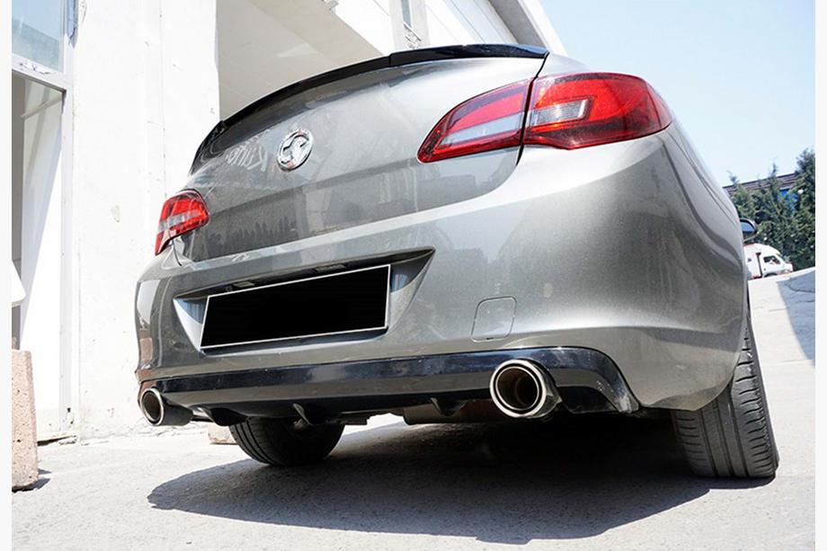 Opel Astra J 2009-2015 Heckdiffusor DPT V-1 (SD, Schwarz Glanz) Foto 1