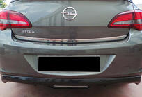 Opel Astra J 2009-2015 Heckdiffusor DPT V-2 (SD, Schwarz Glanz) Foto 1