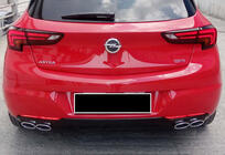 Opel Astra K 2016-2021 Heckdiffusor DPT V-1 (HB, Schwarz Glanz) Foto 1