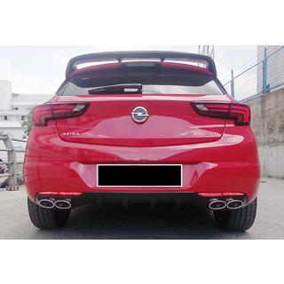Heckdiffusor DPT V-1 (HB, Schwarz Glanz) Opel Astra K 2016-2021 Foto 3