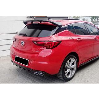 Heckdiffusor DPT V-1 (HB, Schwarz Glanz) Opel Astra K 2016-2021 Foto 2