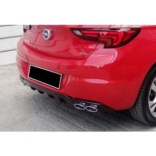 Heckdiffusor DPT V-1 (HB, Schwarz Glanz) Opel Astra K 2016-2021 Foto 4