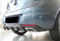 Opel Astra K 2016-2021 Heckdiffusor DPT V-2 (HB, Schwarz Glanz) Foto 1