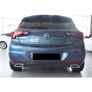 Heckdiffusor DPT V-2 (HB, Schwarz Glanz) Opel Astra K 2016-2021 Foto 2