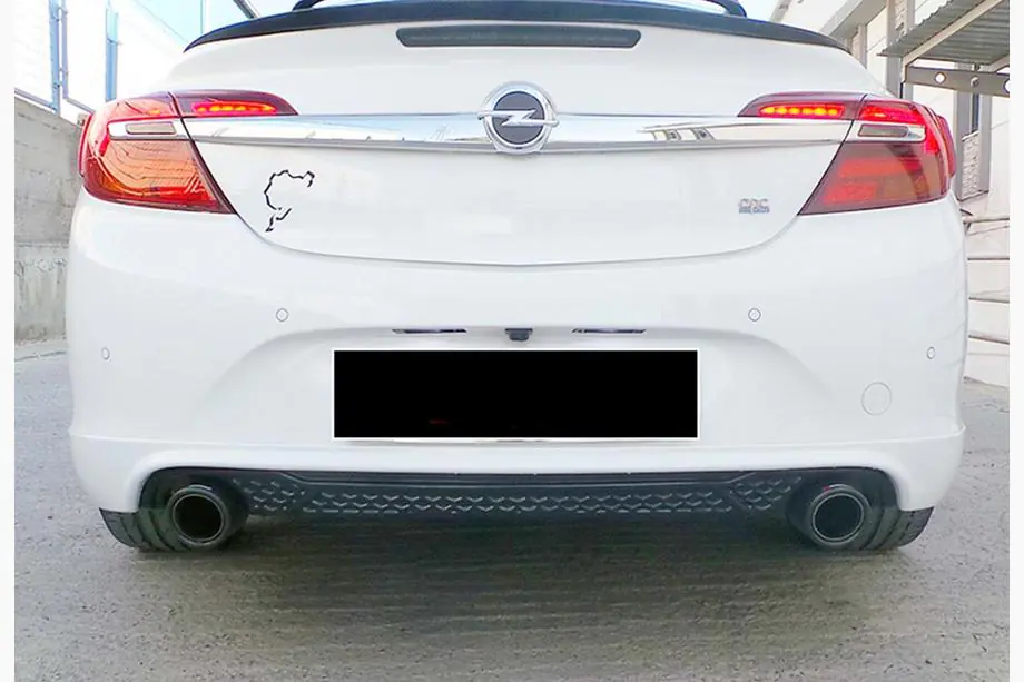 Opel Insignia 2008-2017 Heckdiffusor DPT (SD, 2013-2017, Schwarz Glanz) Foto 3