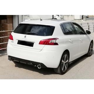 Heckdiffusor DPT (HB, Schwarz Glanz) Peugeot 308 2014-2021 Foto 4