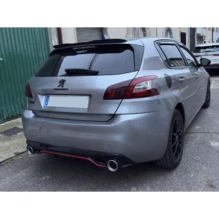 Heckdiffusor DPT (HB, Schwarz Glanz) Peugeot 308 2014-2021 Foto 2