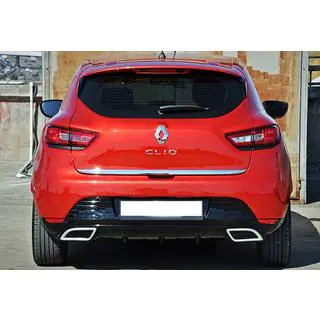 Heckdiffusor DPT V-2 (Schwarz Glanz) Renault Clio IV 2012-2019 Foto 1