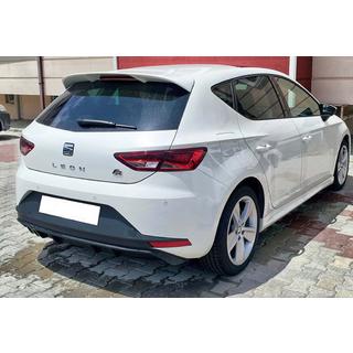 Heckdiffusor DPT V-3 (2013-2016, Schwarz Glanz) Seat Leon 2013-2020