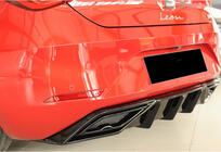 Seat Leon 2020- Heckdiffusor DPT V-2 (Schwarz Glanz) Foto 1