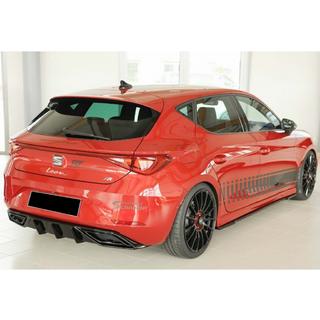 Heckdiffusor DPT V-2 (Schwarz Glanz) Seat Leon 2020- Foto 3