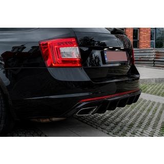Heckdiffusor DPT V-2 (LB/SW, Schwarz Hochglanz) Skoda Octavia III A7 2013-2019 Foto 1