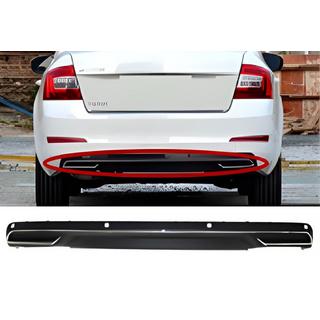 Heckdiffusor DPT V-3 (LB, Mattschwarz) Skoda Octavia III A7 2013-2019 Foto 1