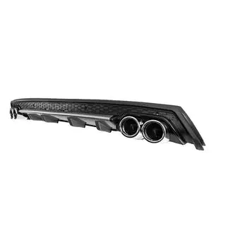 Universeller Heckdiffusor DPT V-12 (ABS) (Grau + Schwarz Glanz) Foto 1