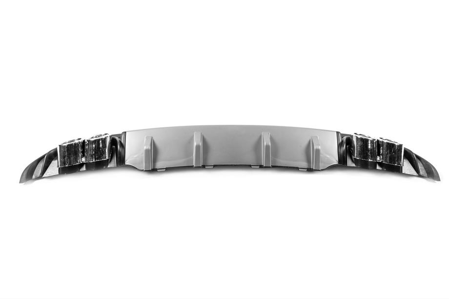 Universeller Heckdiffusor DPT V-12 (ABS) (Grau + Schwarz Glanz) Foto 6