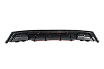 Universal Heckdiffusor DPT V-13 (ABS) (Rot+Schwarz Glanz) Foto 5