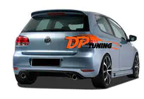 Volkswagen Golf 6 2008-2014 Heckdiffusor DPT V-1 (für Base, Schwarz Glanz) Foto 1