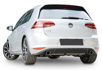 Volkswagen Golf 7/E-Golf 2012-2020 Heckdiffusor DPT V-2 (für GTI, 2012-2017, Schwarz Glanz) Foto 2