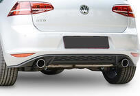 Volkswagen Golf 7/E-Golf 2012-2020 Heckdiffusor DPT V-2 (für GTI, 2012-2017, Schwarz Glanz) Foto 1