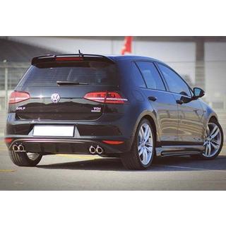 Heckdiffusor DPT V-6 (2012-2017, Schwarz Glanz) Volkswagen Golf 7/E-Golf 2012-2020 Foto 3